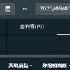 【トライオートETF】2023年7月第6週の実現損益は±0円でした【実際の画面】