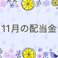 【株式投資】2024年11月の配当金は7社から受け取りました。