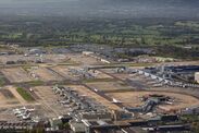 gatwick airport evacuated train fire 