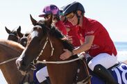 zara tindall pictures australia escapes horse injury