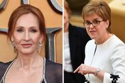 jk rowling slams nicola sturgeons