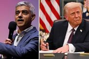 sadiq khan donald trump comments labour party