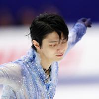 【NHK杯フィギュア】男子SPで演技する羽生結弦＝真駒内セキスイハイムアイスアリーナで2019年11月22日、貝塚太一撮影