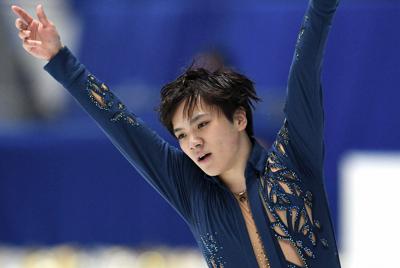 男子フリーで演技する宇野昌磨＝東京・国立代々木競技場で2019年12月22日、竹内紀臣撮影