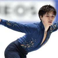 男子フリーで演技する宇野昌磨＝東京・国立代々木競技場で2019年12月22日、竹内紀臣撮影