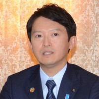 兵庫県の斎藤元彦知事＝井上元宏撮影