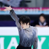 男子フリーで演技する宇野昌磨＝イタリア・トリノのパラベラ競技場で2022年12月10日、貝塚太一撮影