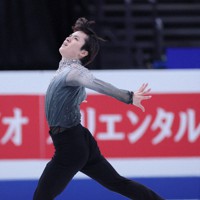 男子フリーで演技する宇野昌磨＝さいたまスーパーアリーナで2023年3月25日、吉田航太撮影