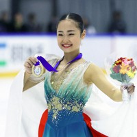 ジュニアグランプリシリーズ第4戦で優勝した島田麻央＝関空アイスアリーナで2023年9月16日、滝川大貴撮影