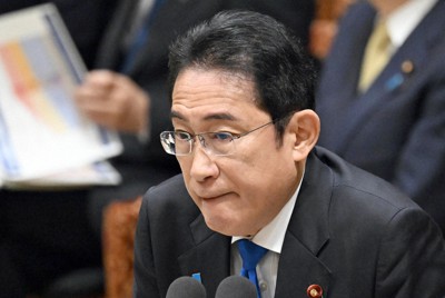 衆院予算委員会で質問に答える岸田文雄首相＝国会内で2023年10月30日午前9時2分、竹内幹撮影