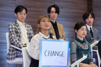 坂本花織　「シカゴ、思っていた物語と違った」　開幕記者会見