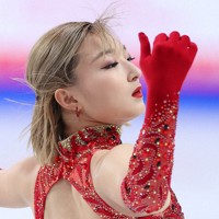 女子SPで演技する坂本花織＝カナダ・ハリファクスで2024年10月25日、猪飼健史撮影