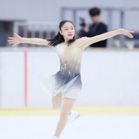 ジュニア女子フリーで演技する和田薫子＝名古屋市南区の日本ガイシアリーナで2024年11月4日、吉田航太撮影