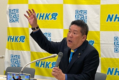 「出てこい」県議宅前で演説、SNS拡散　「口撃」波紋　兵庫知事選