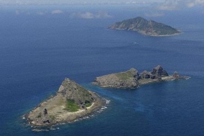 沖縄県・尖閣諸島＝2012年9月、共同