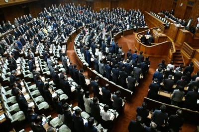 政策活動費を全面廃止へ　政治資金規正法再改正案、衆院通過