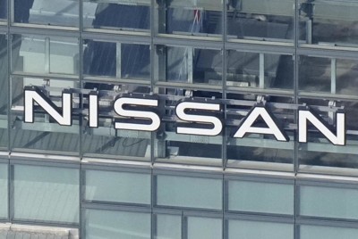 日産自動車グローバル本社＝横浜市西区で2024年12月18日午後1時28分、本社ヘリから