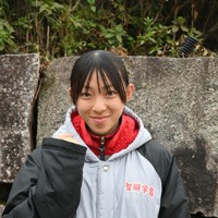 女子・尾崎一樺（1年）＝京都市のたけびしスタジアム京都で2024年12月21日午後2時47分、田辺泰裕撮影