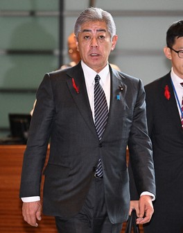 Japanese Foreign Minister Takeshi Iwaya. (Mainichi) 