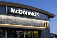 A McDonald's restaurant stands in Albany, Ore., April 29, 2024. (AP Photo/Jenny Kane, File)