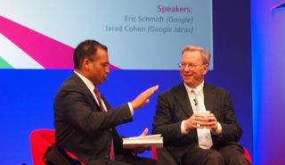 Google's chairman Eric Schmidt