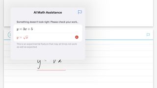 Goodnotes 6 on iPad being used for mathetmatical equations.