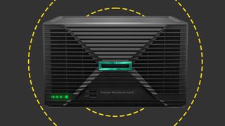 The HPE ProLiant MicroServer Gen11 on the ITPro background