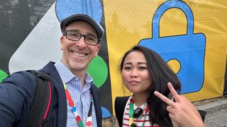 Lance and Michelle at Google IO 2023