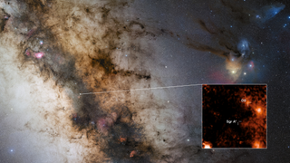 The location of D9 the first binary stars ever seen around the Milky Way's supermassive black hole