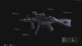 Best Cold War Warzone MP5 loadout medium range