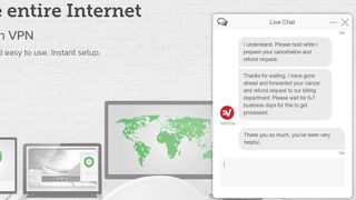 ExpressVPN:n live chat