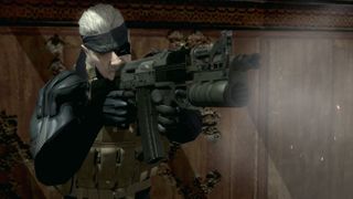 A screenshot of Metal Gear Solid 4: Guns of the Patriots, one of the best PS3 games.