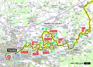 Paris–Tours finale route 2024