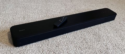 Sony HT-S2000 soundbar on white background