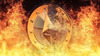 Burning Ethereum coin