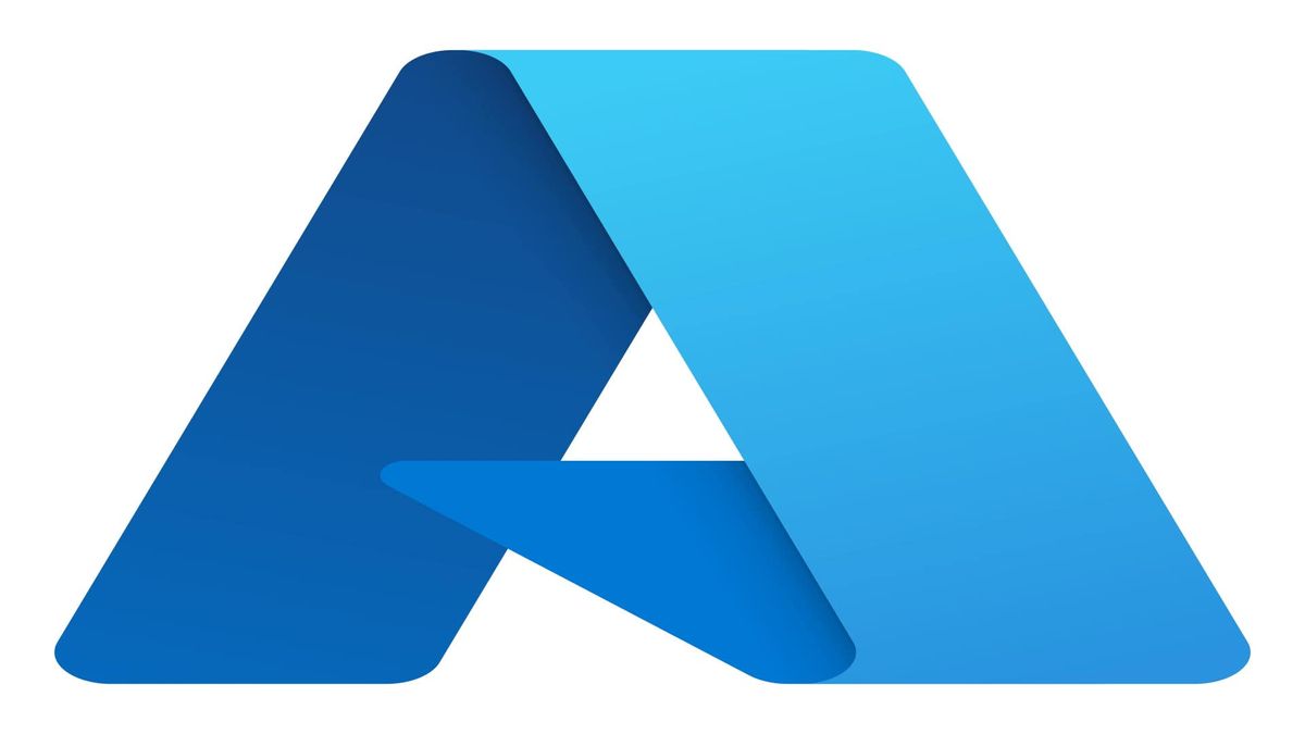 Microsoft Azure logo as of 2022 - A blue letter &#039;A&#039;