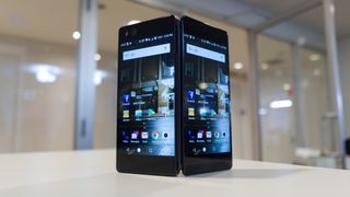 The dual-screened ZTE Axon M smartphone