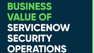 Whitepaper cover with title in green: Business value of security operations