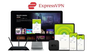 ExpressVPN working on a PC, tablet, mobile phone, and router