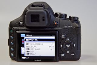 Fuji x-s1 review set-up menu