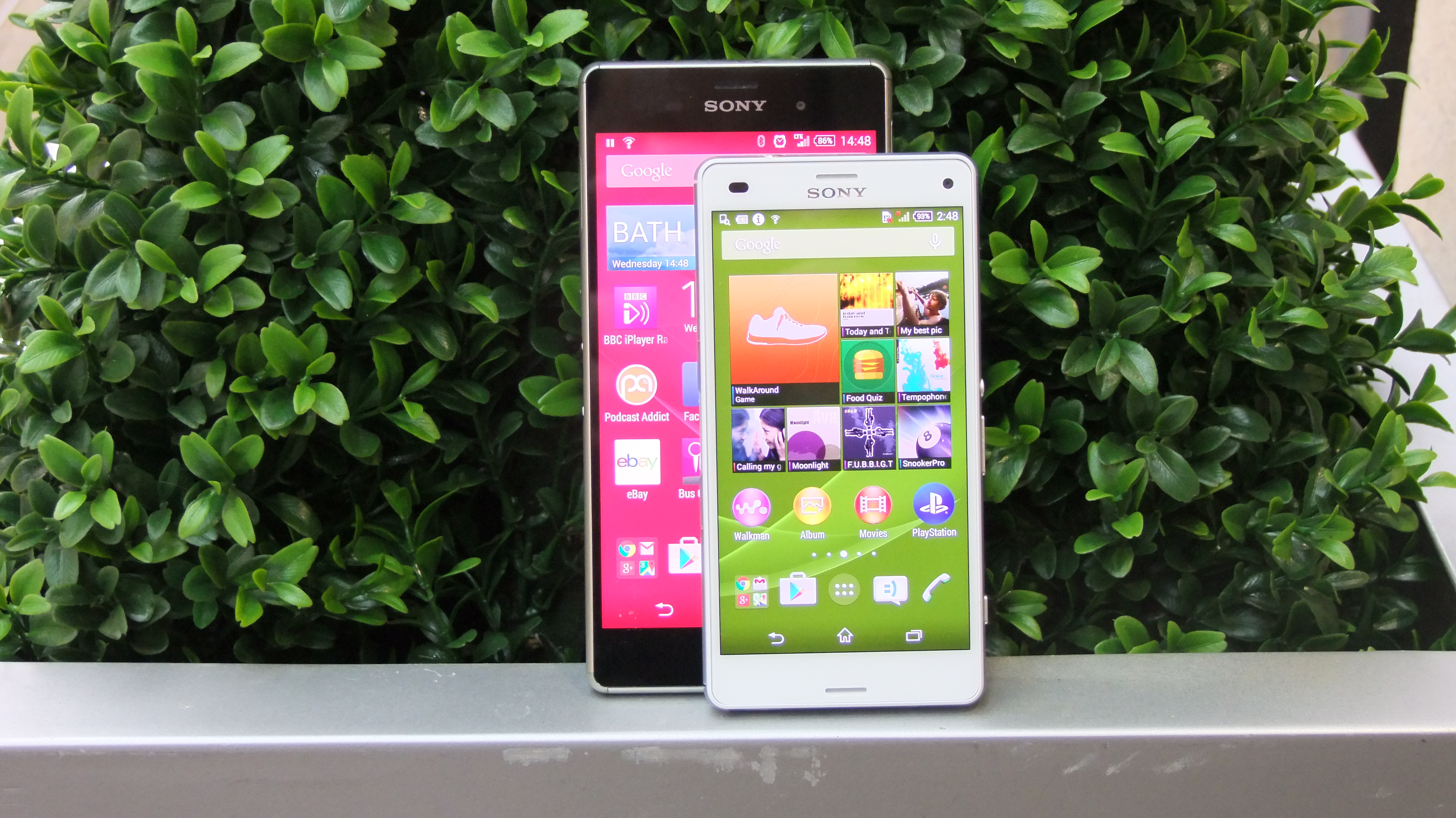 Xperia Z3 vs Z3 Compact