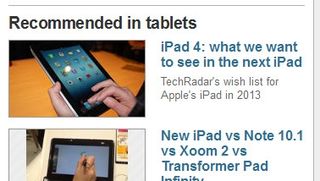 TechRadar redesign - reviews