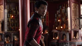 Simu Liu prepares to fight in Marvel&#039;s Shang-Chi movie