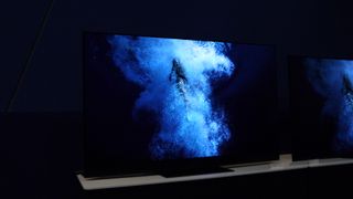 Panasonic's light sensor features on all its 2020 OLED TVs.