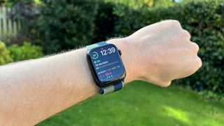 Apple Watch 7 all'aperto