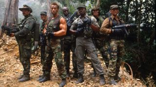 The cast of Predator