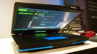 The Alienware 14 in action