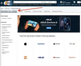Newegg Unlocked Phones