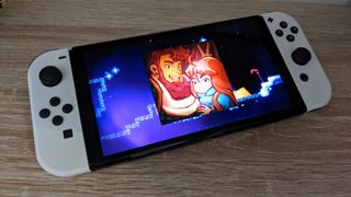 Nintendo Switch OLED Celeste screenshot