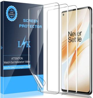 LK film screen protectors for OnePlus 8